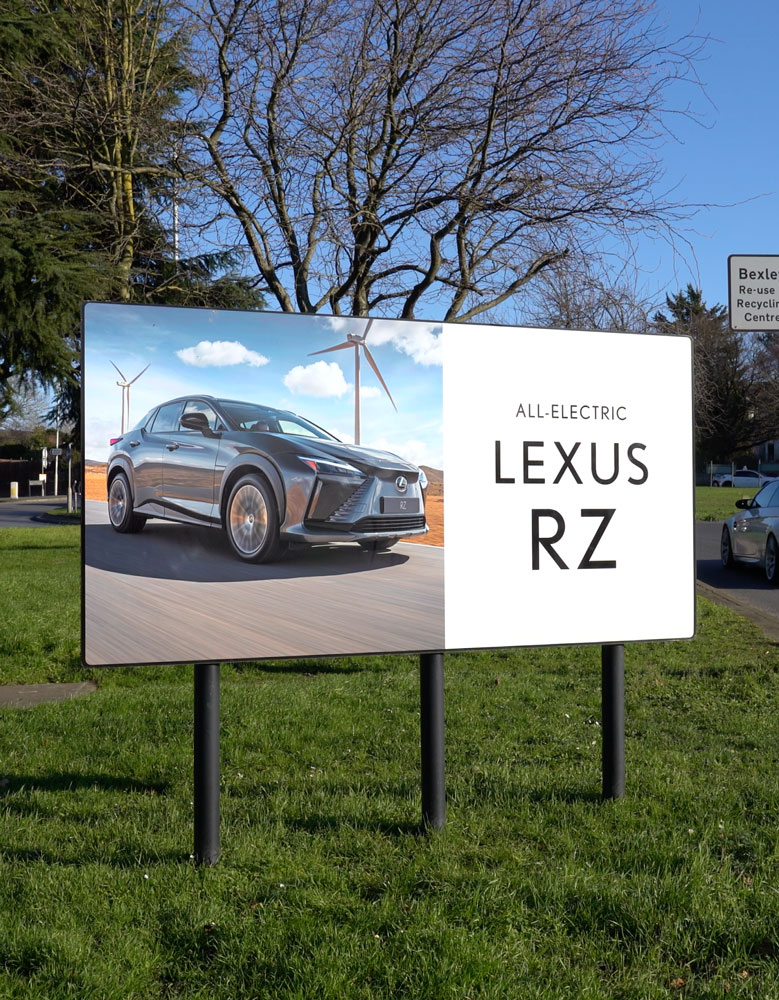 Verge Sponsorship Sign