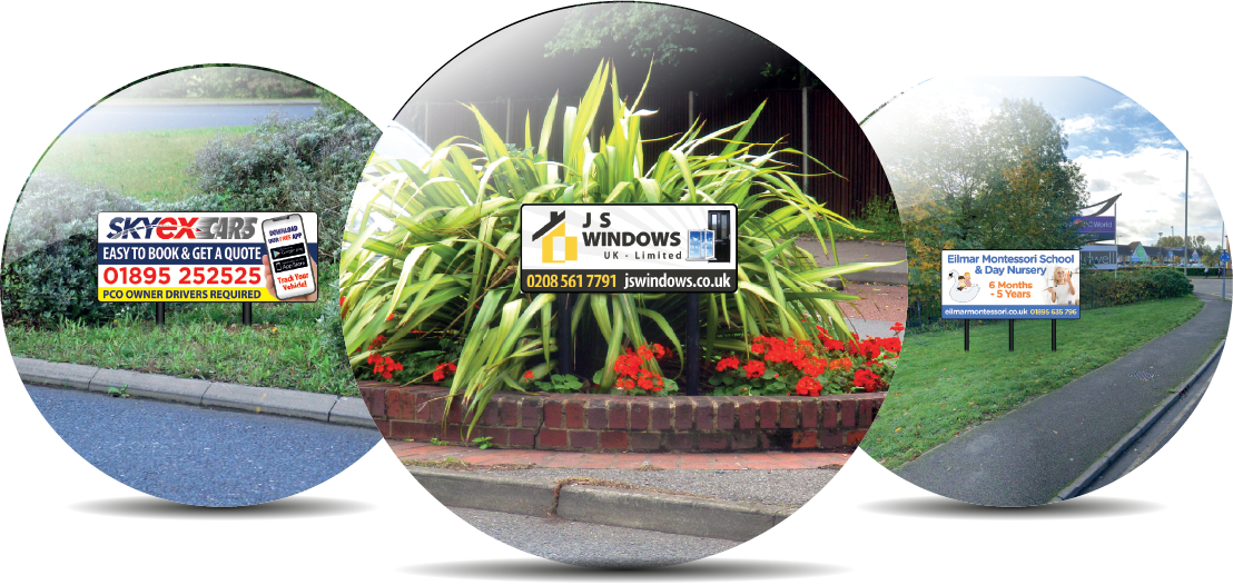 Roundabout Advertising Examples Hillingdon Roundabout Sponsorship & Traffic Site Advertising ...
