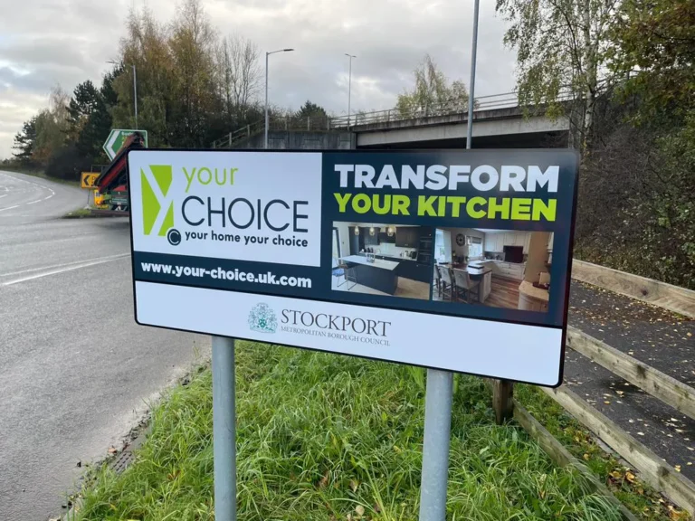Stockport Roundabout Sponsorship Kitchens