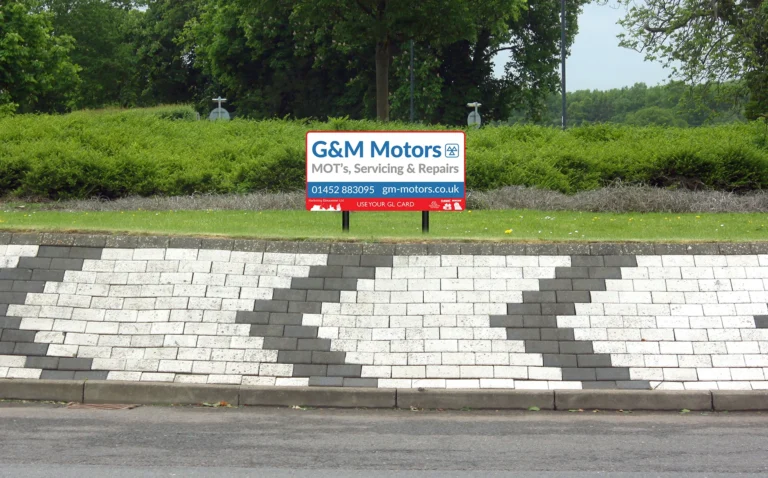 Gloucester City Roundabout Sponsorship G&M Motors